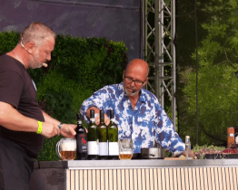 Podzámeckou zahradu provoněly pochoutky z celého světa