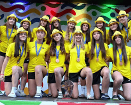 Házenkářky přivezly z Her XI. letní olympiády dětí a mládeže bronzové medaile