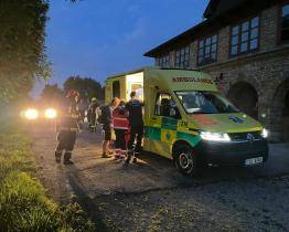 Dívku postihl během noční táborové bojovky astmatický záchvat