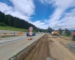 Stavba připojovacího pruhu ve Vsetíně si vyžádá dopravní omezení