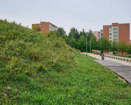 U vodního biotopu na Jižních Svazích probíhá likvidace nežádoucích rostlin 