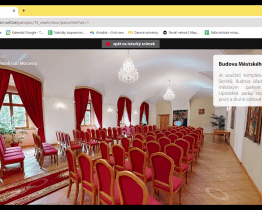 Webové stránky nabízejí virtuální prohlídku města