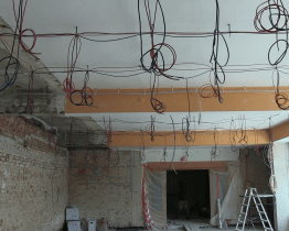 V Kyjově pokračuje rekonstrukce restaurace v kulturním domě