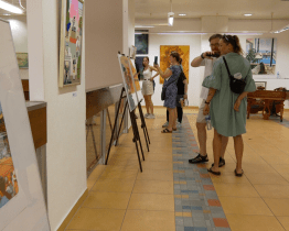 Výsledky Hradišťského plenéru najdete v Galerii Vladimíra Hrocha