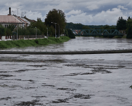 Hladiny menších vodních toků na Kroměřížsku klesly. Řeka Morava čeká vodu z Bečvy