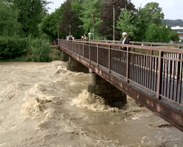Hasiči byli během povodní na Valašsku v plném nasazení