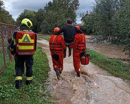 Hasiči ve Zlínském kraji mají za neděli na svém kontě téměř tisíc výjezdů