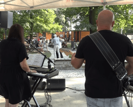 Poslední prázdninovou akcí v Otrokovicích bylo Živé přístaviště