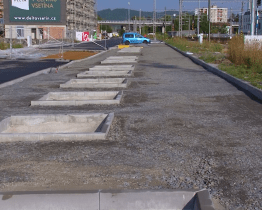 Do zanádraží přes nový most. Na Lapači začala výstavba komunikace