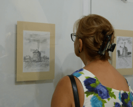 Výstava Objevený svět v kresbách Rostislava Švehlíka je k vidění v Panském domě 