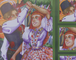 Slavnosti vína doplnil i originální krojovaný komiks