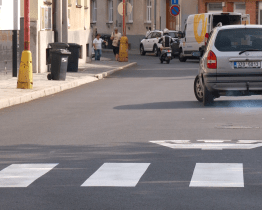 Ulice Na Splávku v Uherském Hradišti má nový povrch