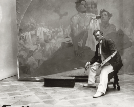 Vnuk Alfonse Muchy navštívil Uherské Hradiště