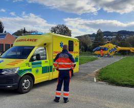 Při nehodě v Buchlovských kopcích se vážně zranili dva starší lidé