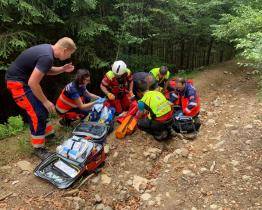 Letošní léto bylo pro záchranáře horské služby extrémně náročné. A pak přišly povodně...