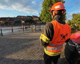 Krajští hasiči dál pomáhají na Jesenicku. S pomocí dronu mapují povodněmi zasažená území ve 3D