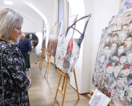 Svatováclavské hodování v Kunovicích odstartovala výstava Pavla Vavryse