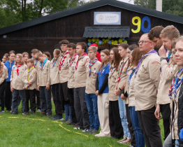 Otrokovičtí skauti oslavili 90 let od založení zasazením národního stromu