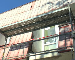 Alcedo buduje požární únikové schodiště