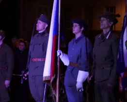 Pietní akt, lampionový průvod a ohňostroj připomněly vznik Československa