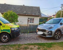 Muž, který ve Hvozdné úmyslně blokoval sanitku, dostane maximálně pokutu