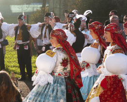 Vrcholem Martinských hodů s právem bylo vysvěcení kaple svatých Andělů strážných
