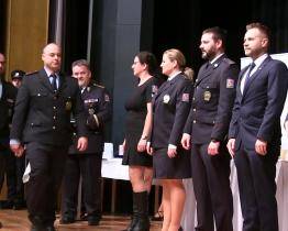 Policejní ředitel a starosta ocenili nejlepší kyjovské policisty