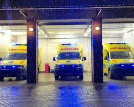 Záchranáři se o vánočních svátcích nenudili