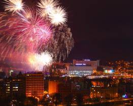 Zlín přivítá rok 2025 tradičním novoročním ohňostrojem