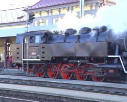 Na hodonínské nádraží přijel poslední parní vlak