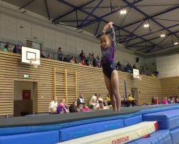 Gymnastického adventu se zúčastnilo 103 dětí z 12 oddílů