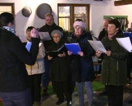 Na Starém kvartýru v Lužicích se už potřetí zpívaly koledy