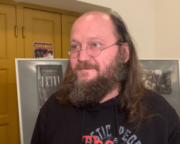 Jakub Chrobák představil svou šestou básnickou sbírku