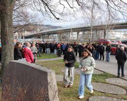 Vsetín si připomněl Mezinárodní den památky obětí holocaustu