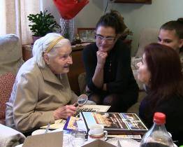 Sté narozeniny oslavila obyvatelka Kyjova Julie Strýčková