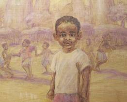 V Kyjově vystavuje autorka plakátů kočovného divadla