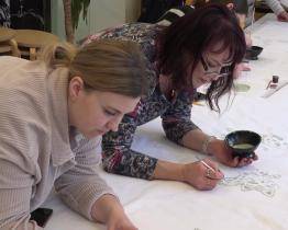 Modrotisk ovládl prostory Slováckého muzea