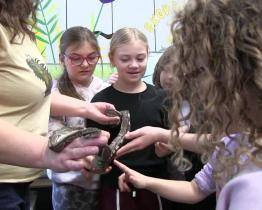 Ve středisku volného času prožily děti Den se zvířátky