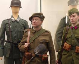 Výstava v muzeu je věnovaná 80. výročí osvobození města