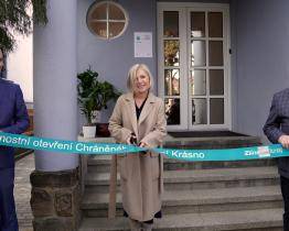 Zlínský kraj otevřel chráněné bydlení v místní části Krásno