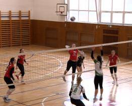 Juniorky VK AUSTIN Vsetín hrály na Hovězí s Meteorem Praha