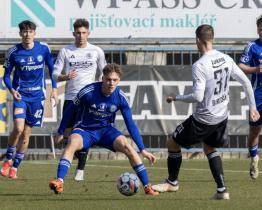 Fotbalisté Zlína porazili Olomouc B a druhou ligu vedou už o 12 bodů