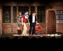 V Lidovém divadle se hrál triller Mindgame s Mirostalvem Etzlerem