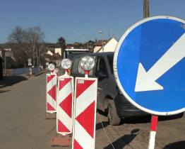 Stavba společné kanalizace tří obcí komplikuje dopravu
