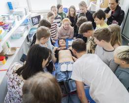 Děti z Horní Lidče se vydaly na exkurzi do Baťovy nemocnice