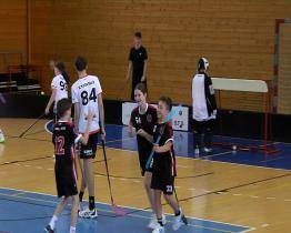 Mladší florbaloví žáci Vsetína hráli doma s Hodonínem a brněnskými Gullivers