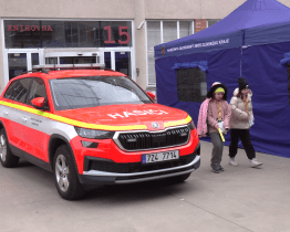 Školáci se učili zábavnou formou zvládat krizové situace