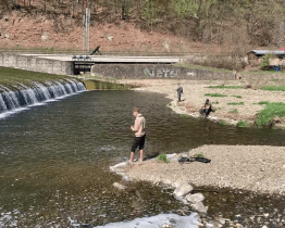 Na Bečvě začala pstruhová sezona