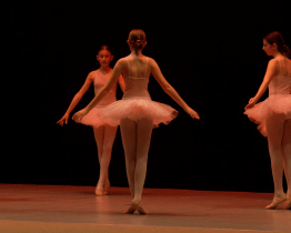 Ballerina přilákala do hlediště příznivců tanečního oboru ZUŠ 