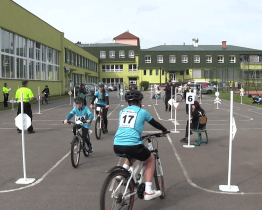 Na dopravním hřišti soutěžili mladí cyklisté